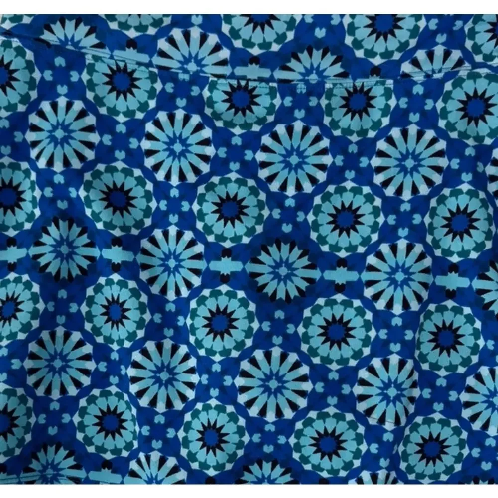 Tranquility by Colorado Trading Small Blue Pattern Skort